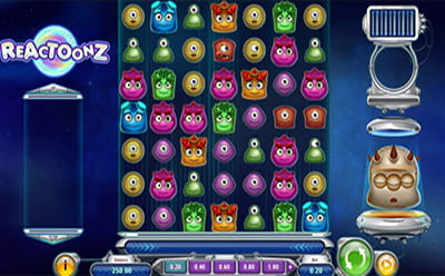 Caca-niqueis Reactoonz play'n Go 888casino