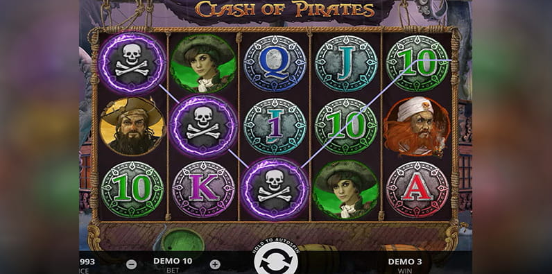 Image from Evoplay's Clash of Pirates slot