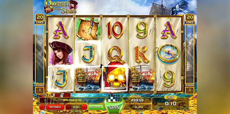 Queen of the Seas slot Image by GameArt