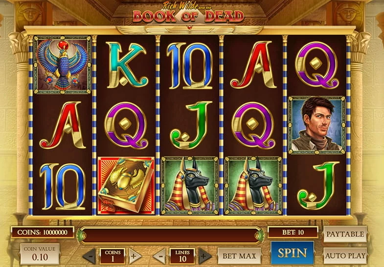 Play'n GO ' s book of Dead Slot