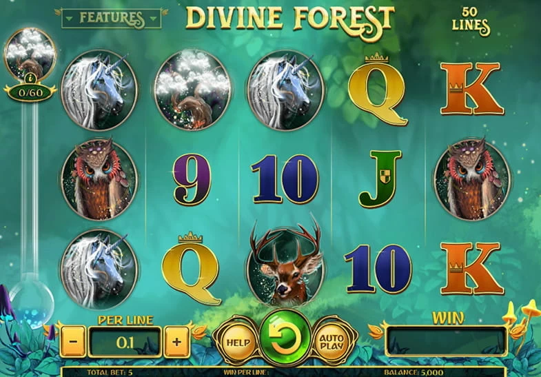 Divine Forest Slot from Spinomenal publisher