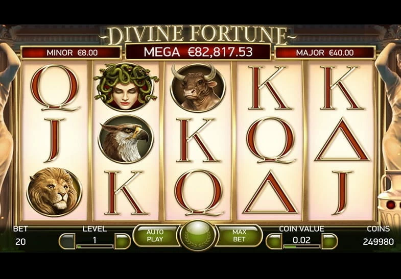 Divine Fortune Slot from publisher NetEnt