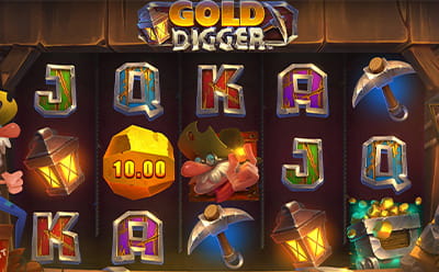 Gold Digger Slot at Casino Cosmo