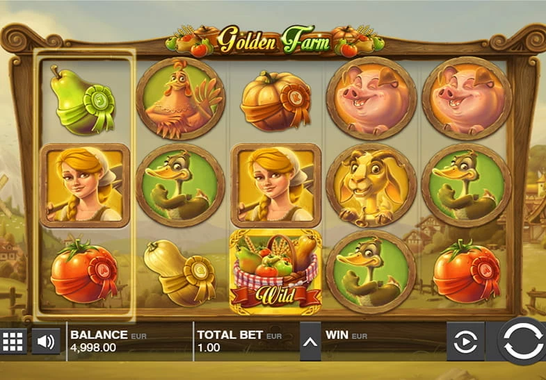 Golden Farm slot by Push Gaming