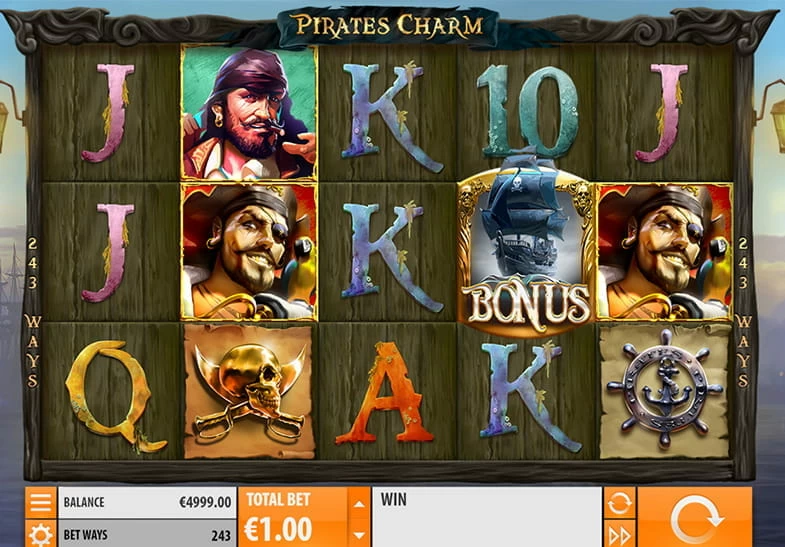 Slot Pirate's Charm from publisher Quickspin