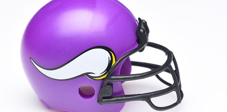 Minnesota Vikings helmet