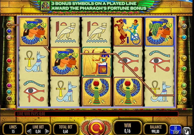 IGT's Pharaoh's Fortune Slot