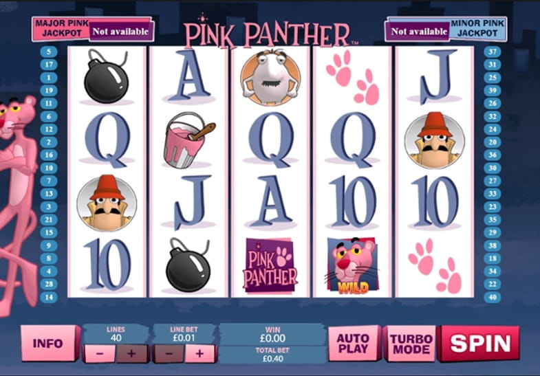 Playtech's Pink Panther Slot