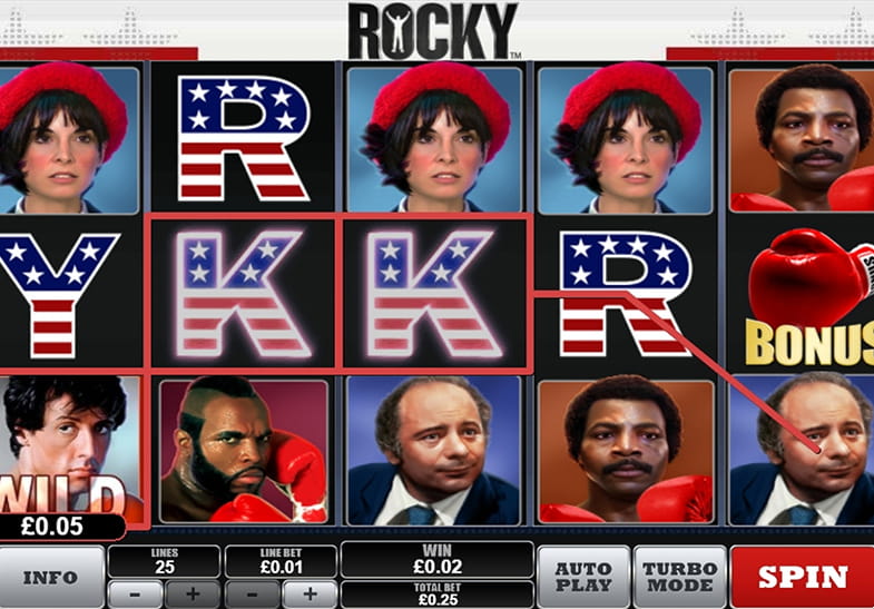 Rocky Slot by Playtech