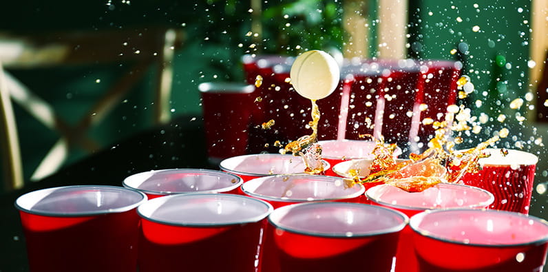 Drinking game Beer Pong