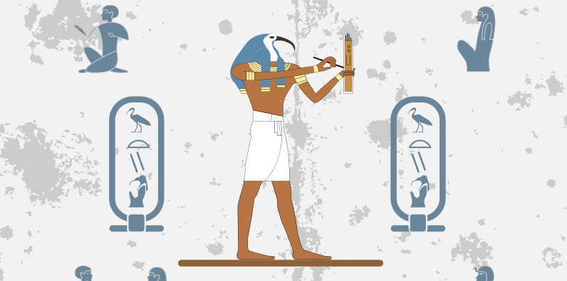 Tote, Egyptian god of gambling