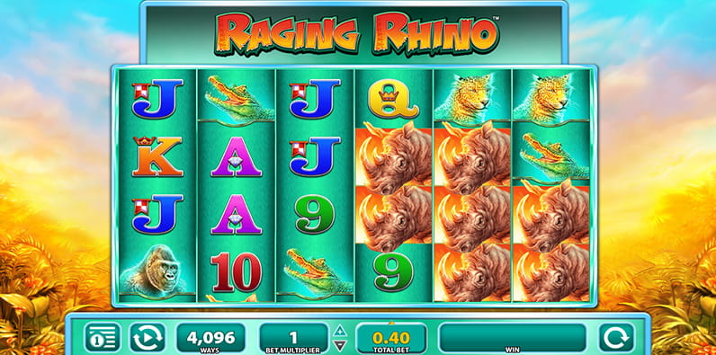 Slot Raging Rhino by SG Interactive