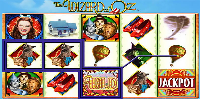 Wizard Of Oz Online Slot from SG Interactive