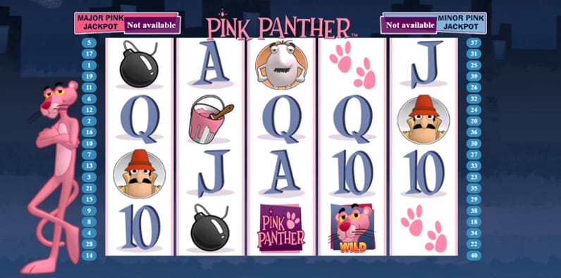 Pink Panther Cartoon Slot
