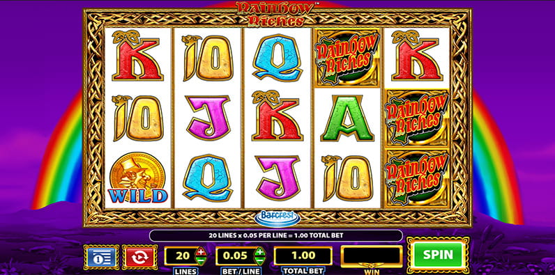 Rainbow Riches Slot by SG Interactive