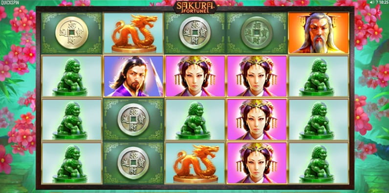 Sakura Fortune Slot from publisher Quickspin