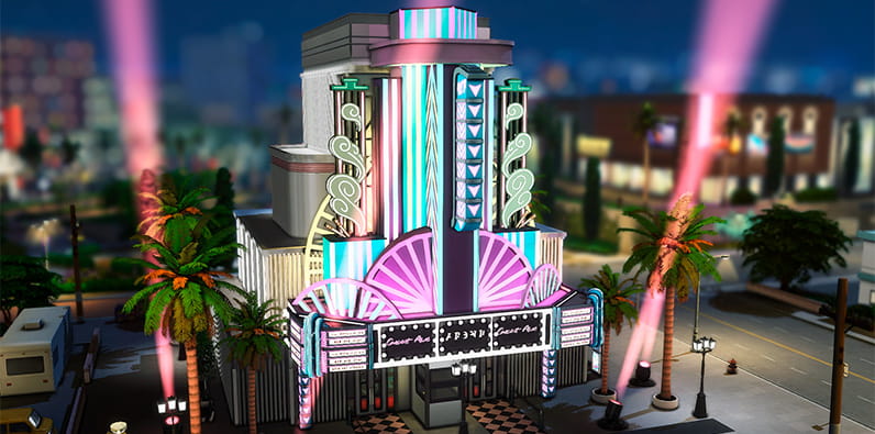 Casino Mod in the game The Sims 4