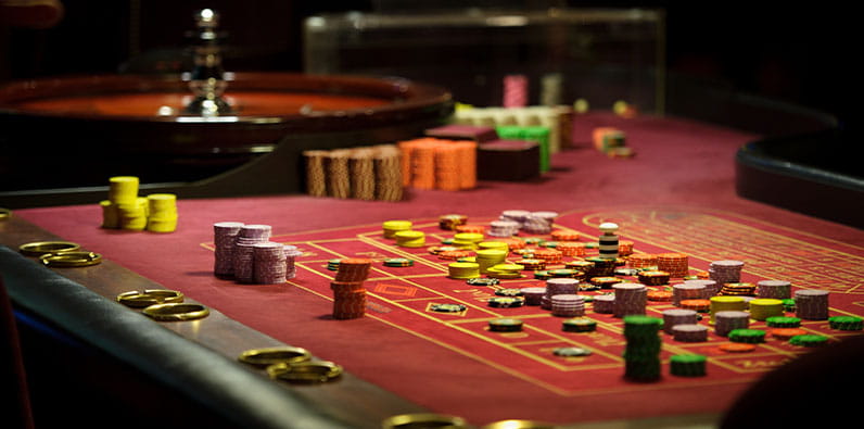 Gambling chips in land-based Casinos