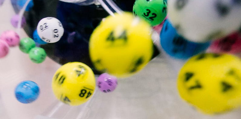Lottery balls as in dollarmillions